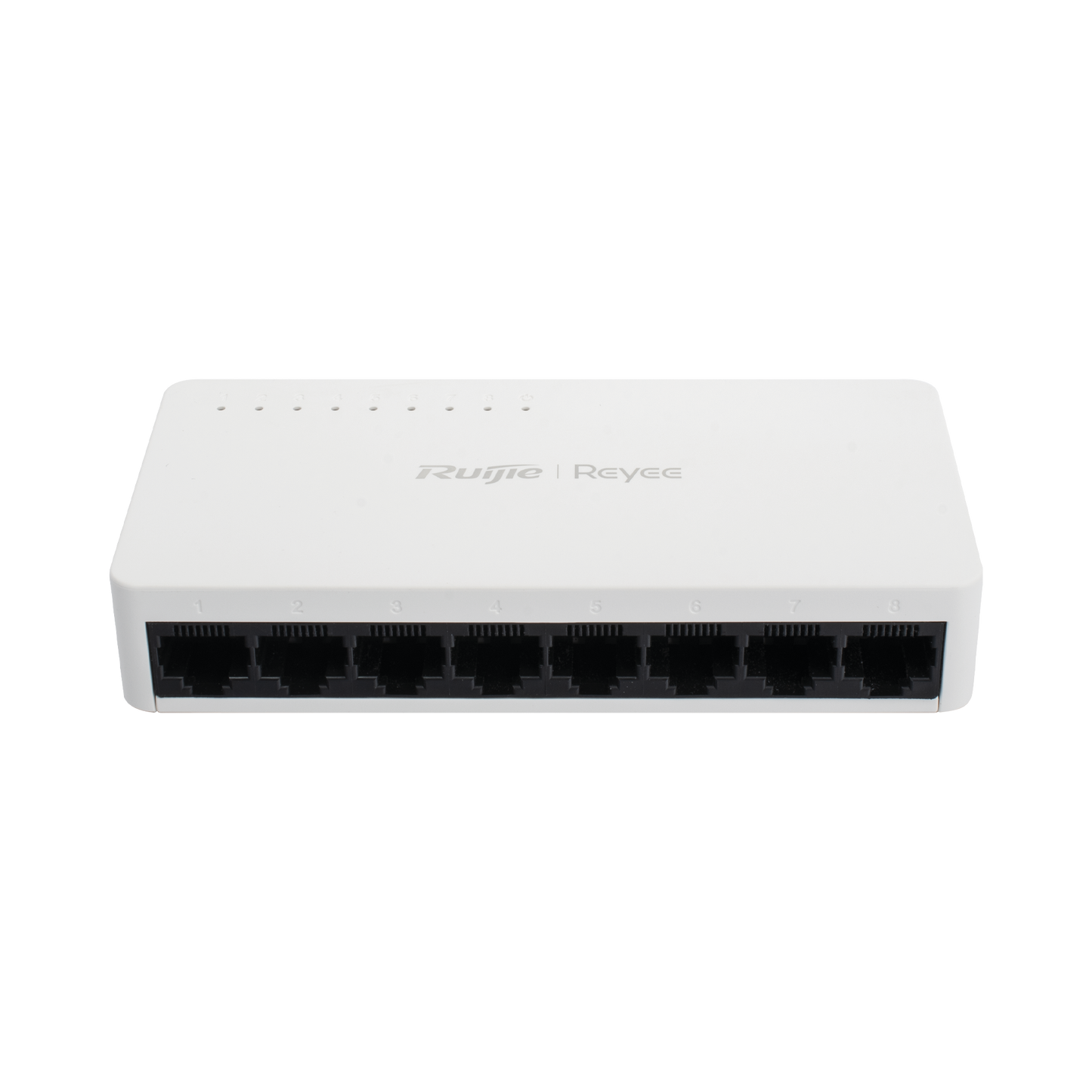 Switch no administrable, Visible en la Topología de la Nube, con 8 puertos 10/100 Mbps