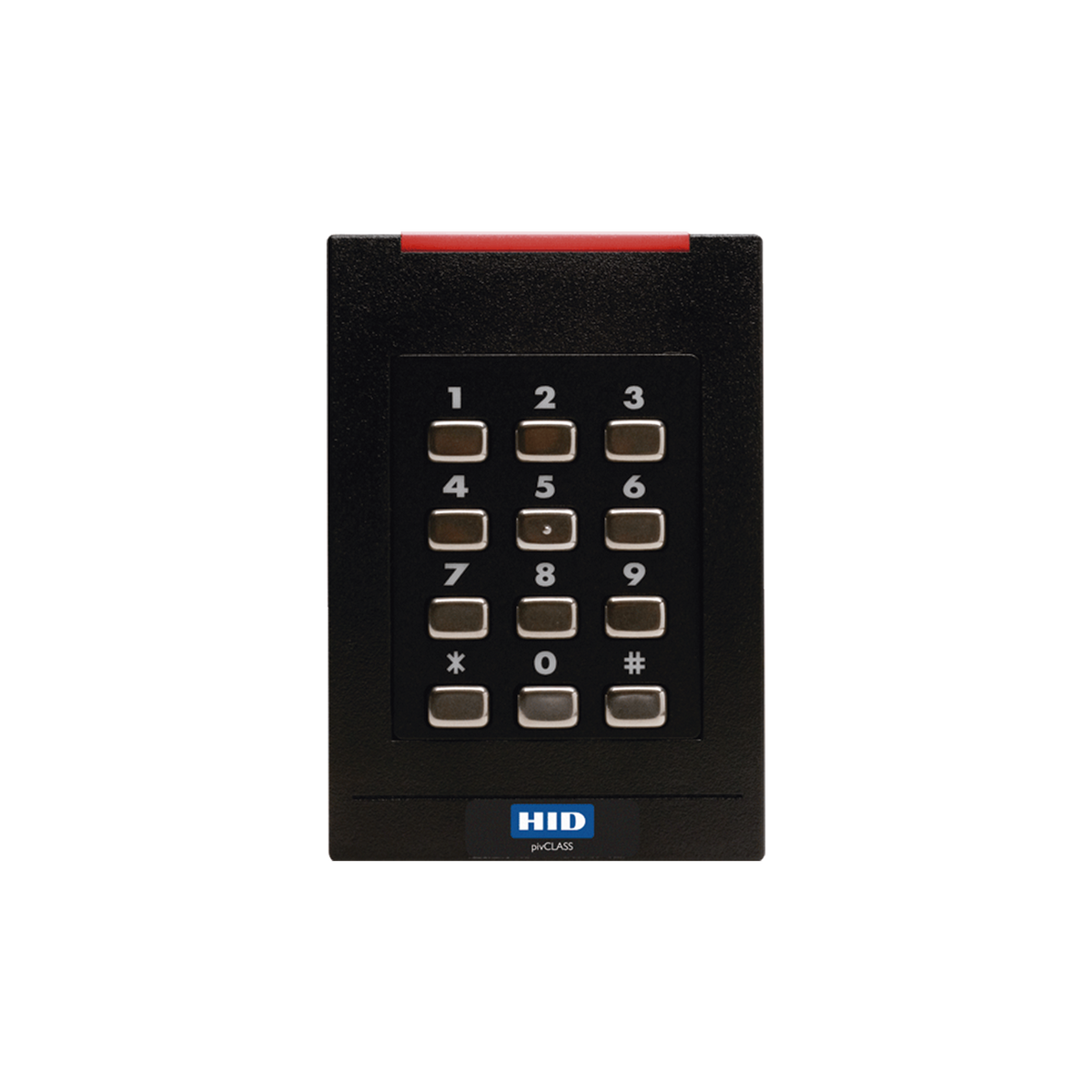 Lector con Teclado 921 PROX HID, EM /iClass SEOS (no clonable) /iClass SE/ iClass SR/ iClass /Mifare Classic, DesFire, Bluetooth/ Garantía de por Vida