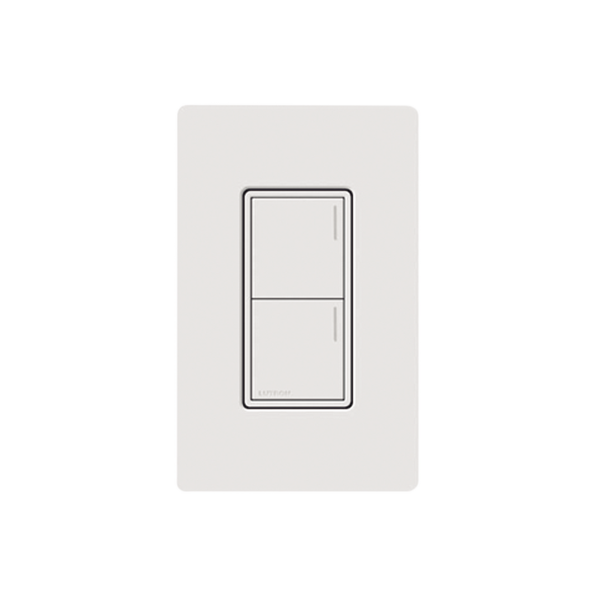 (RadioRa3) Botonera Sunnata Blanco 2 escenas para Radio RA3, programe escenas diferentes en cada botón.