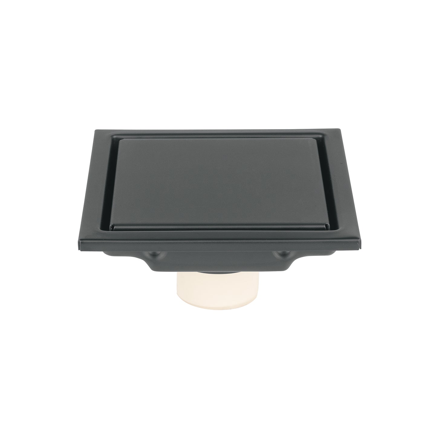 Resumidero reversible 4', anti olores, acero inox, negro, Aq