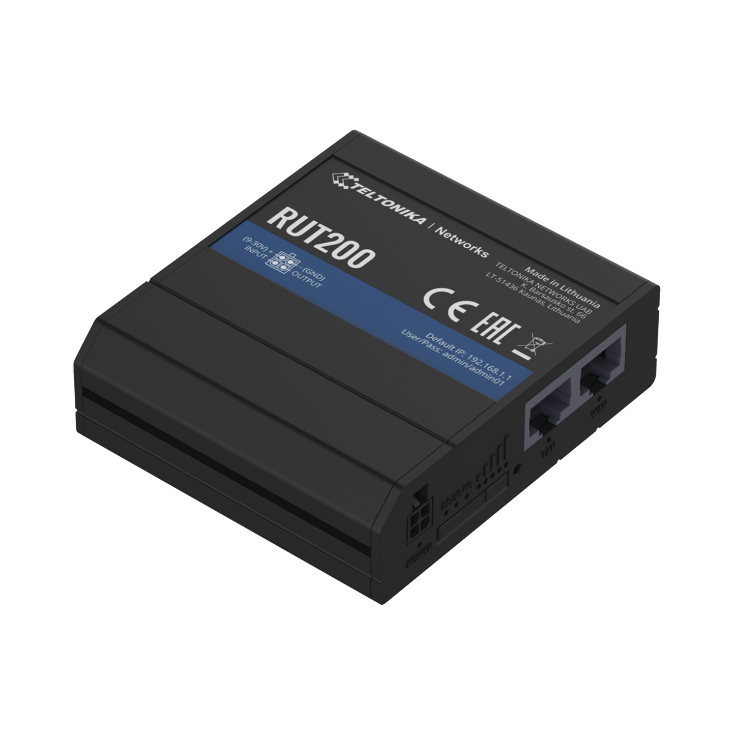 Router Industrial LTE 4G / 150 Mbps Cat 4 / 2 Puertos Ethernet / WiFi 2.4 GHz / Montaje DIN / -40�C a 75�C