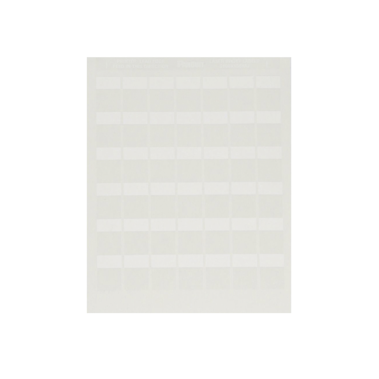 Hojas con 2500 Etiquetas Auto-Laminadas para Impresora L�ser/Inyecci�n de Tinta, para Cables de 2 a 4.1 mm de Di�metro (18 - 14 AWG)