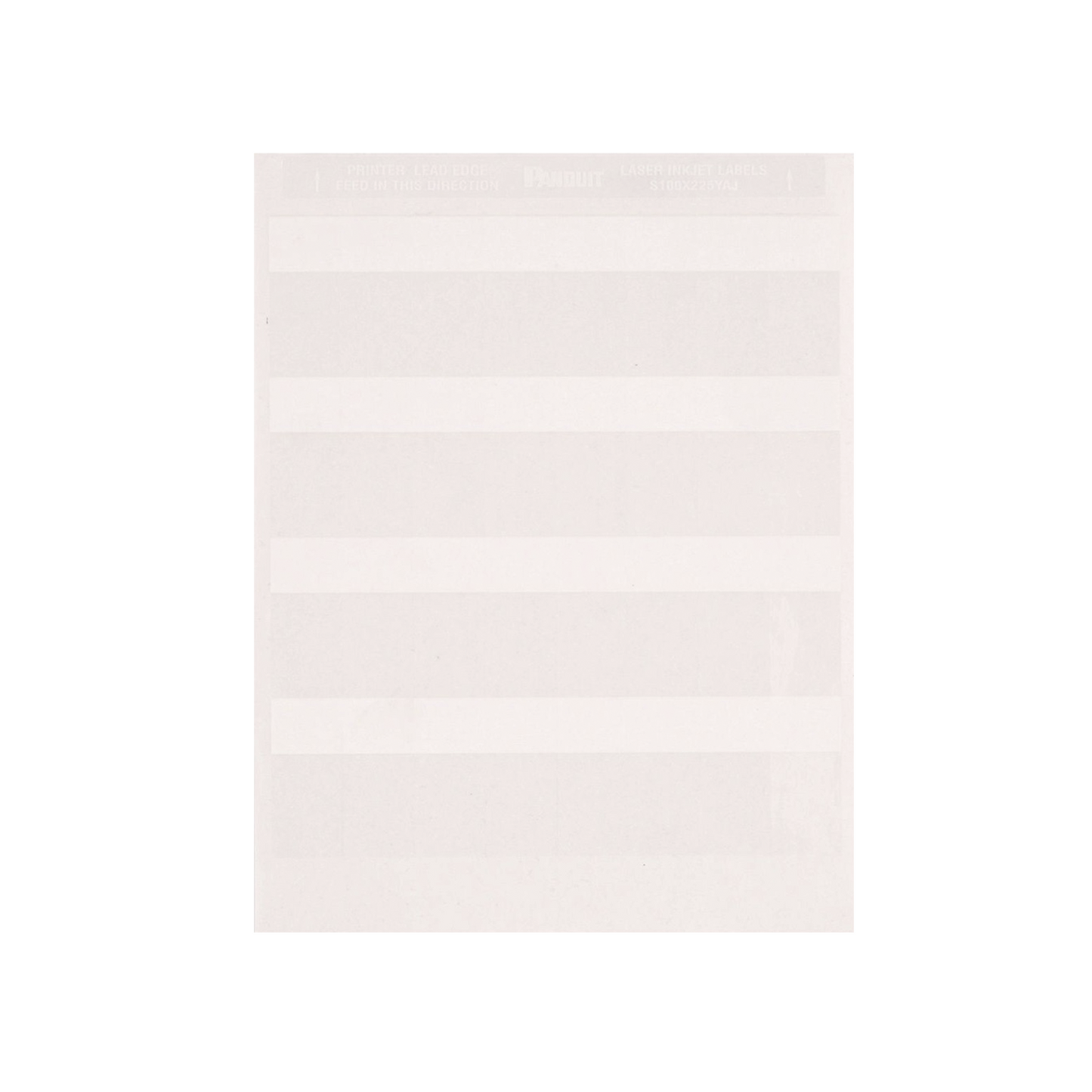 Hojas con 1000 Etiquetas Auto-Laminadas para Impresora L�ser/Inyecci�n de Tinta, para Cables de 6.1 a 12.2 mm de Di�metro (8 - 4 AWG)