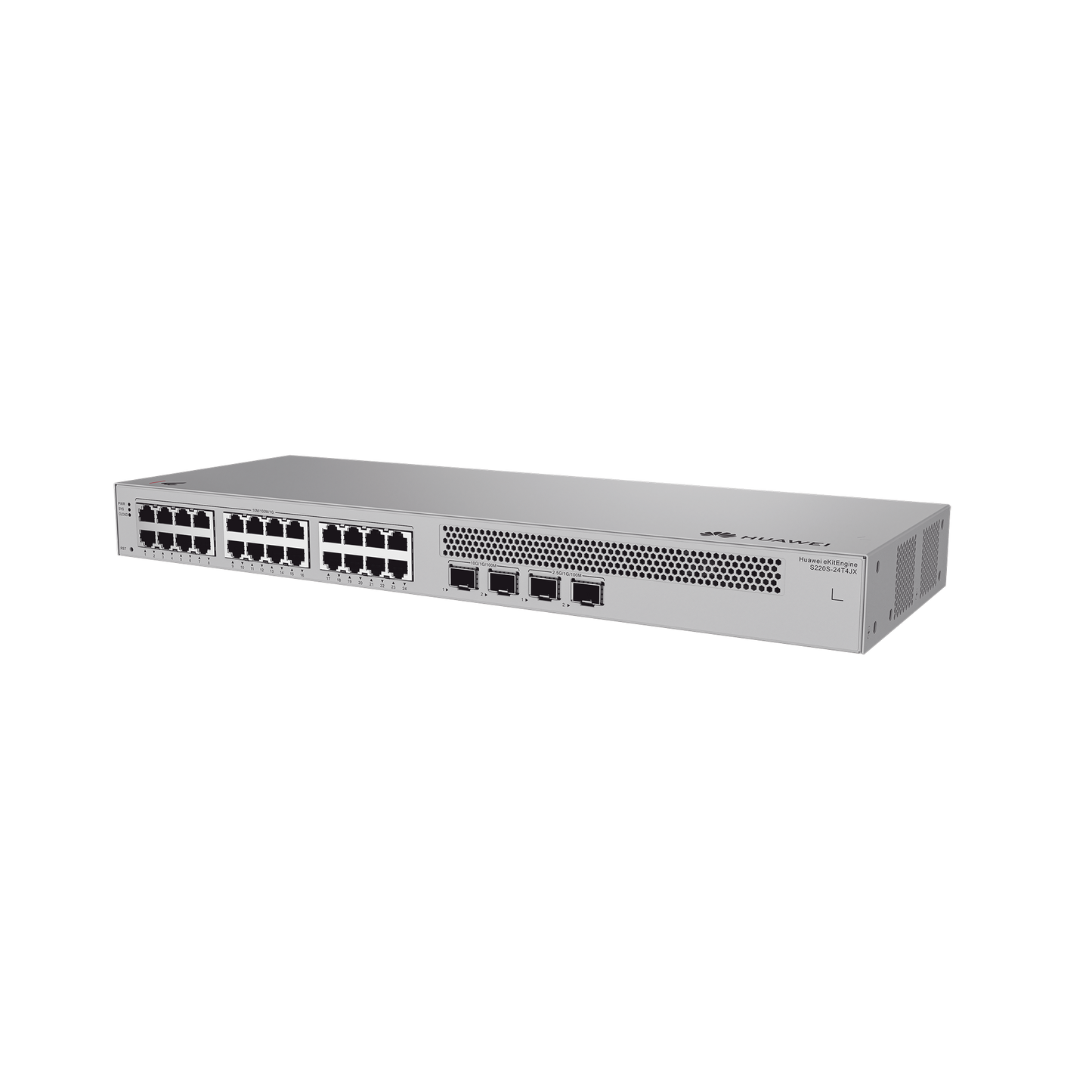 Switch de Acceso Gigabit Administrable Capa 2 / 24 puertos 10/100/1000 Mbps / 2 Puertos 2.5GE SFP + 2 Puertos 10GE SFP+ Uplink / ERPS / IMGP Snooping / DHCP Snooping / Administración Nube Gratis