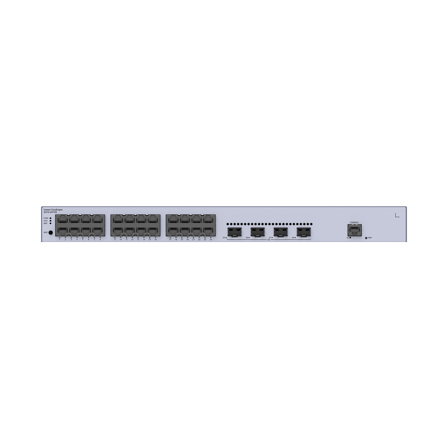 Switch de Distribución/Core Gigabit Administrable Capa 3 / 24 puertos 10/100/1000 Mbps / 4 Puertos 1GE SFP Uplink / ERPS / Rutas Estáticas / iStack / Administración Nube Gratis