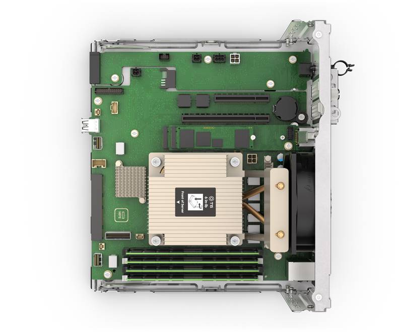Servidores Hewlett Packard Enterprise MicroServer Gen11 4cores - Vista 5