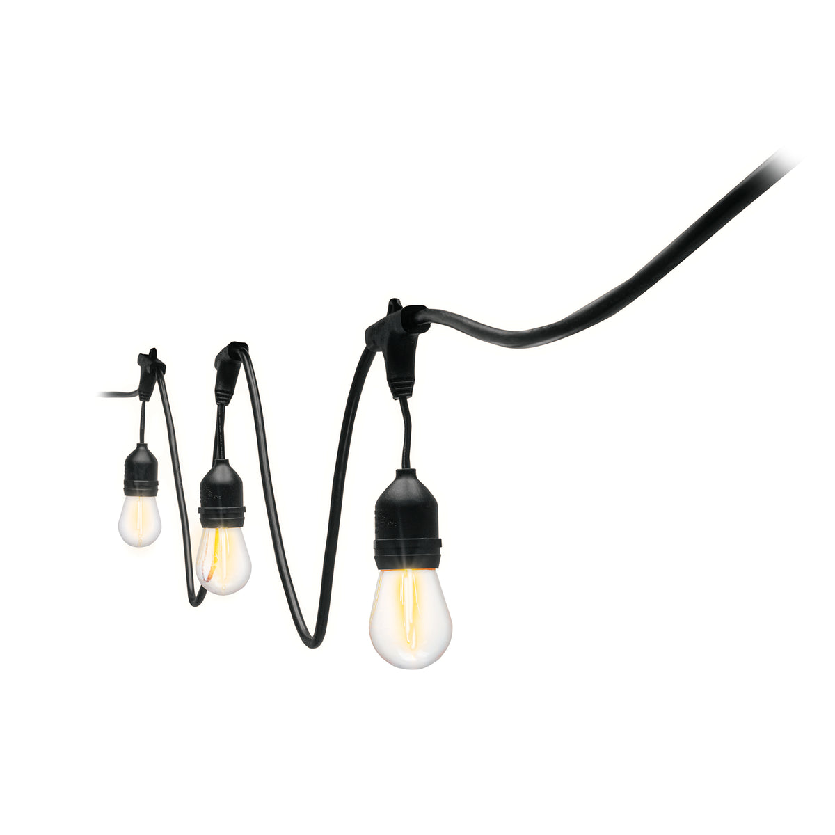 Serie de 14.6 m con 24 luces de LED para exterior, Volteck
