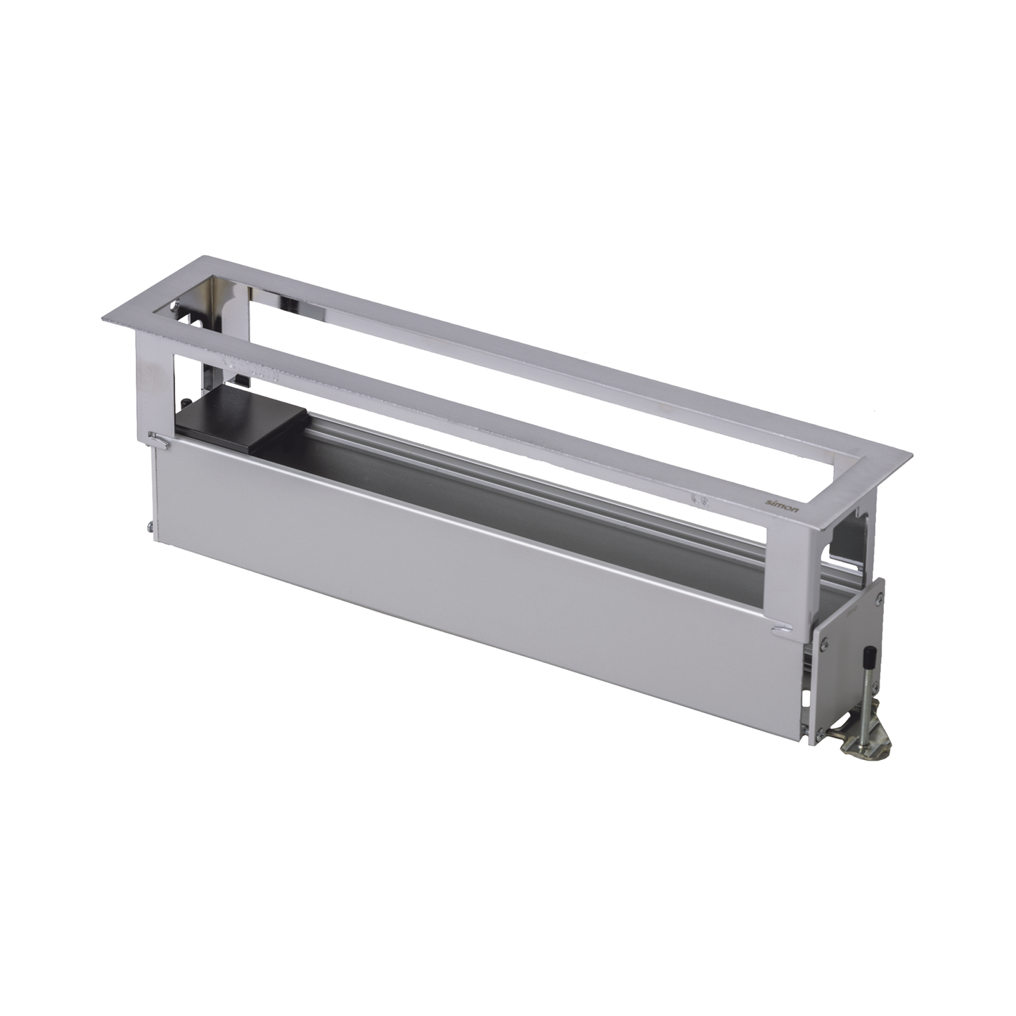 Caja Para Instalaci�n en Escritorio para Voz, Datos o Contactos El�ctricos / Capacidad para 6 M�dulos / Salida de Cables Posterior / Los M�dulos se Adquieren Aparte / (KFC136/14CY)