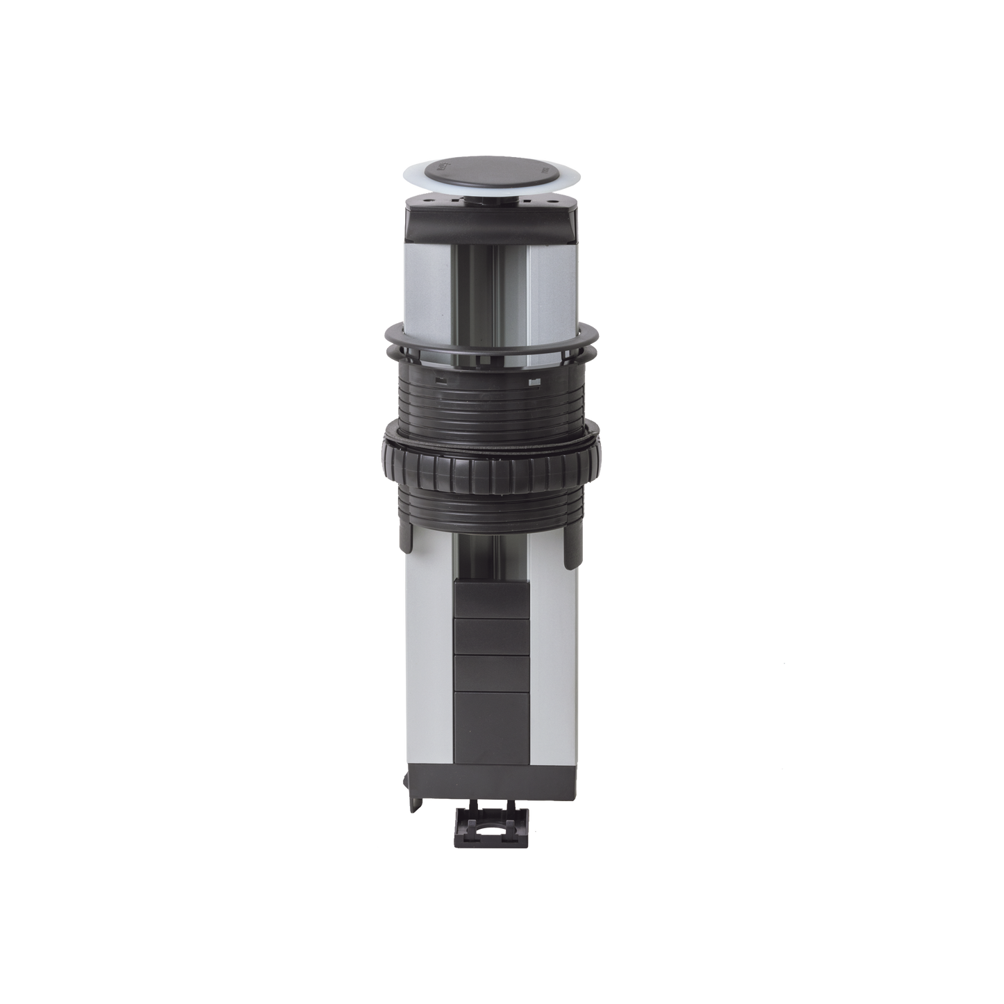 Teleblock Simon K45 para Voz, Datos, Multimedia o Contactos El�ctricos / Capacidad para 5 M�dulos K45 / Apertura Autom�tica con Tapa Abatible / Instalaci�n en Mobiliario de Oficina o Comercial / (KTLE205CY)
