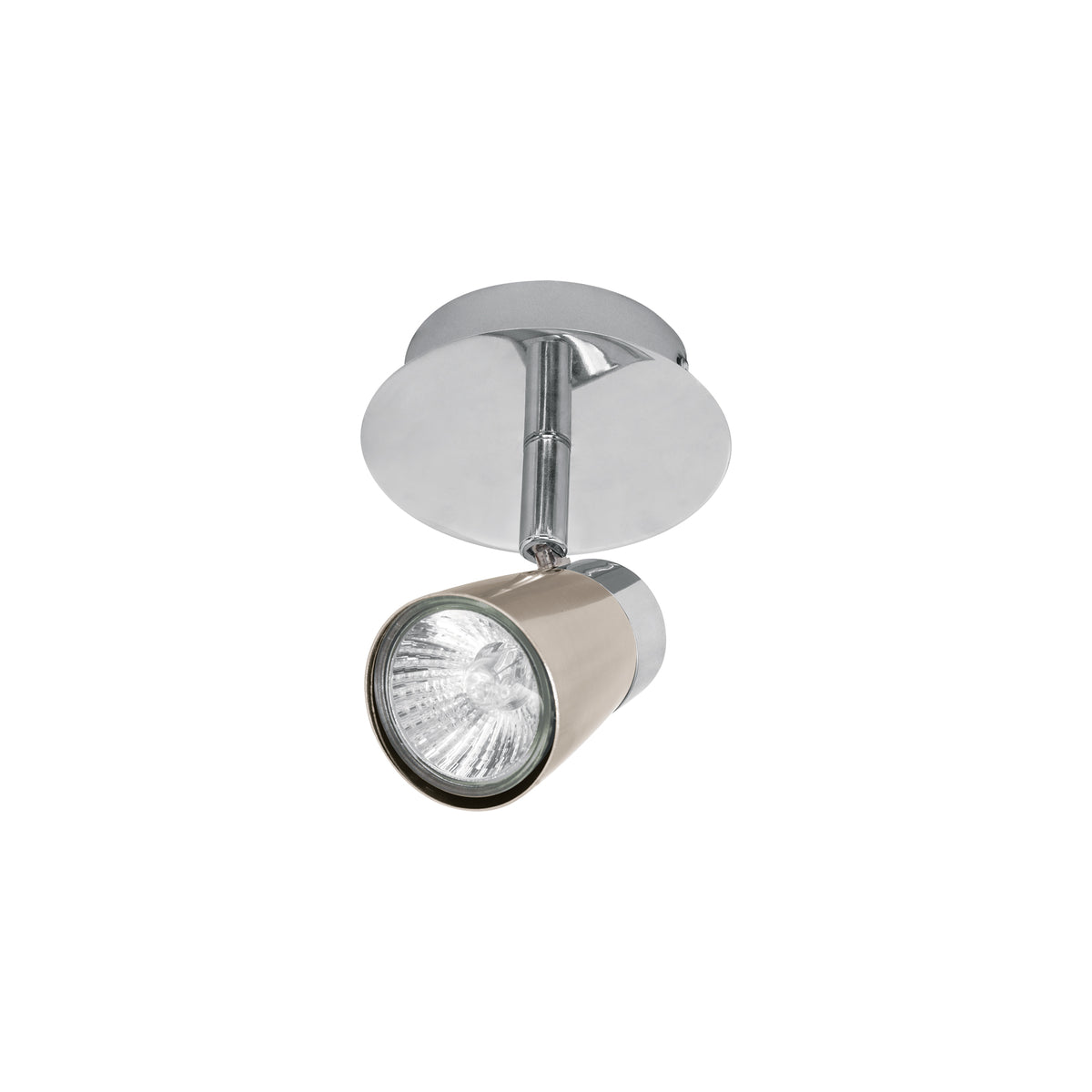 Luminario de sobreponer con 1 spot base GU10, Volteck