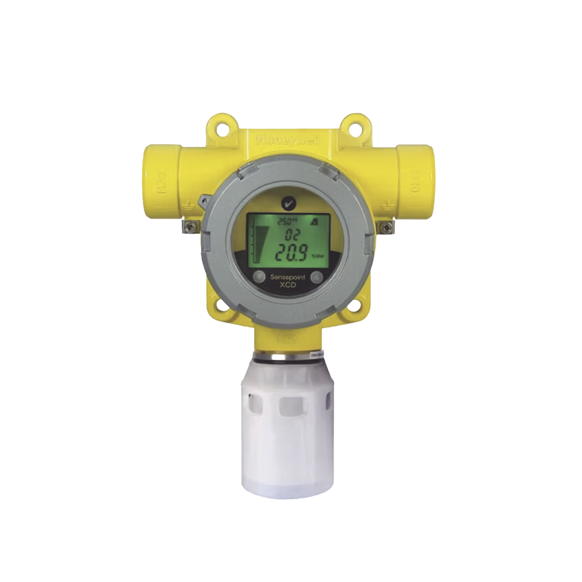 Detector Industrial De Gases Combustibles, Con Sensor De Perla Catalítica 0-100% LEL, Salida 4-20 mA, Certificación UL/c-UL/INMETRO, Entradas 2x3/4" NPT, Carcasa De Aluminio Grado Marino, Protección Contra Intemperie De Nailon