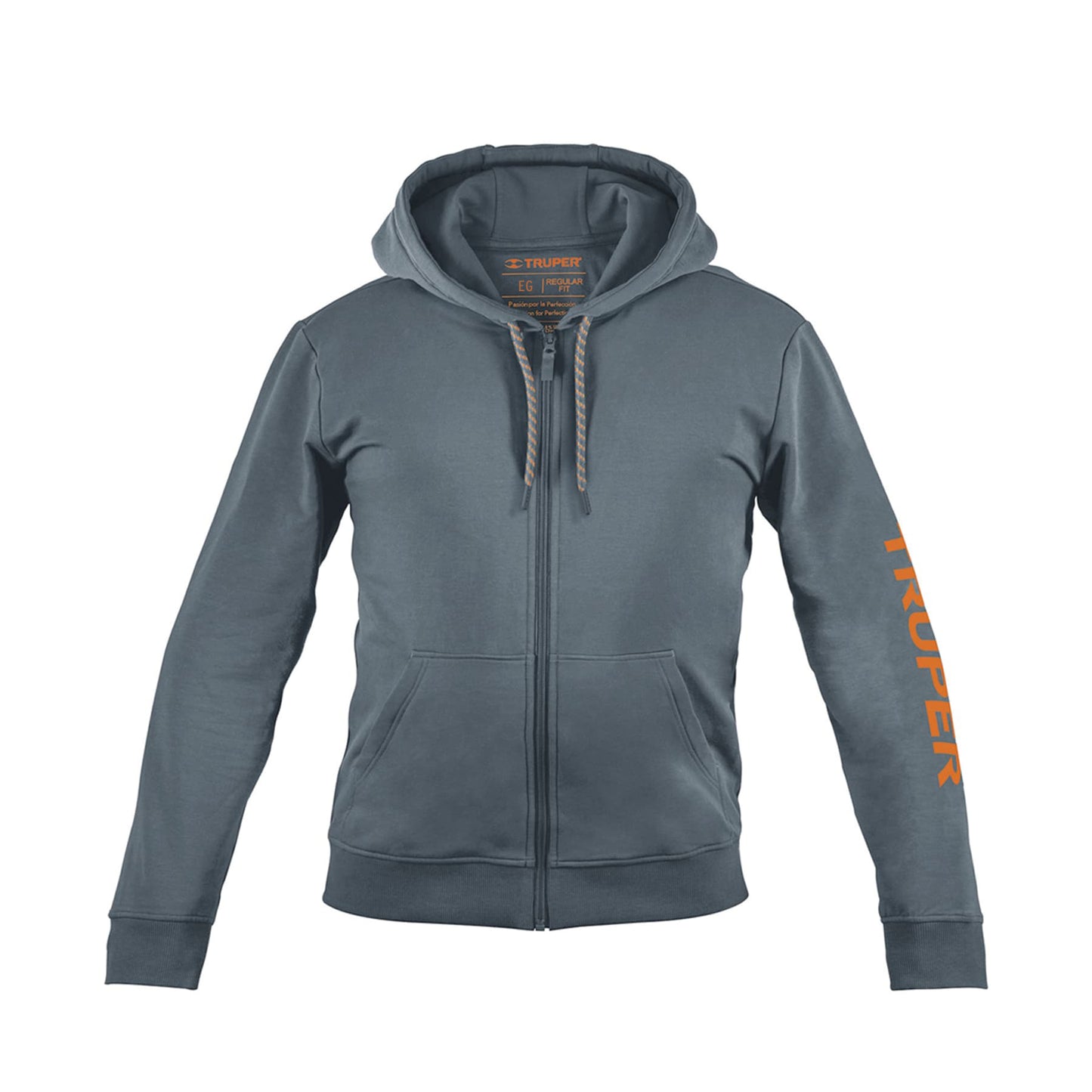 Sudadera gris para caballero, talla EG, Truper