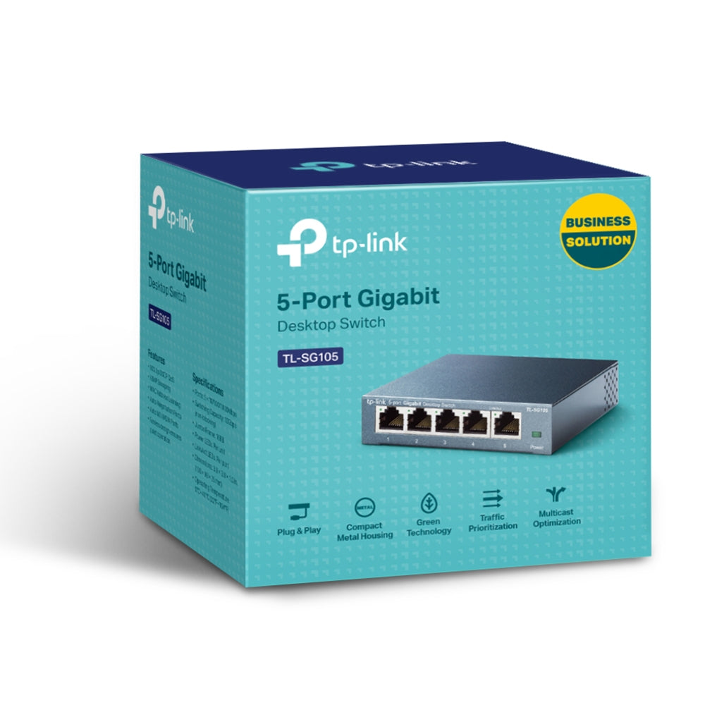 Switch TP-LINK TL-SG105 - Vista 3