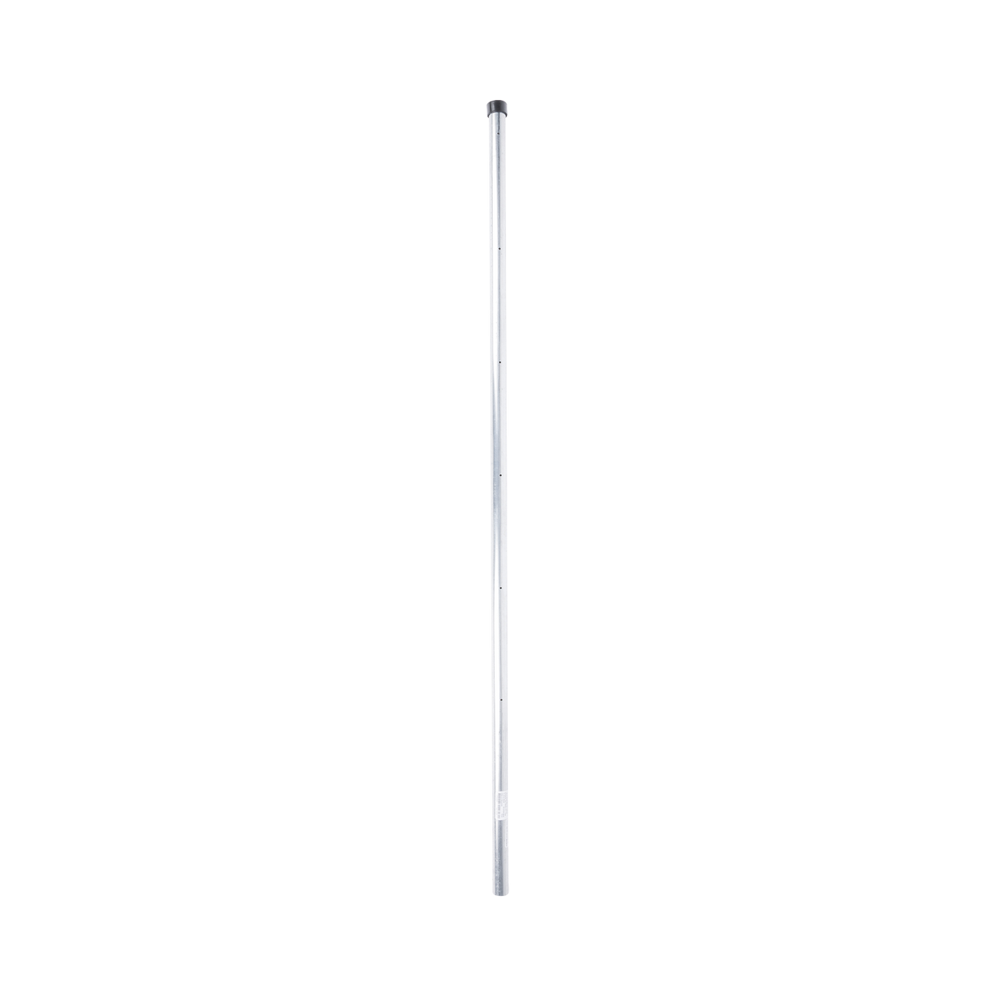 Poste de Esquina para Cerca Electrificada. Tubo Galva. de 1.4m, cal. 18 de 1" Diam. (Sin pintar). Ideal para 6 Aisladores