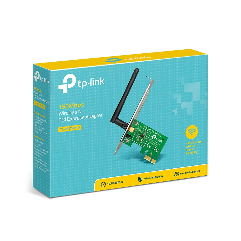 Tarjeta de Red PCI Express TP-LINK TL-WN781ND - Vista 3