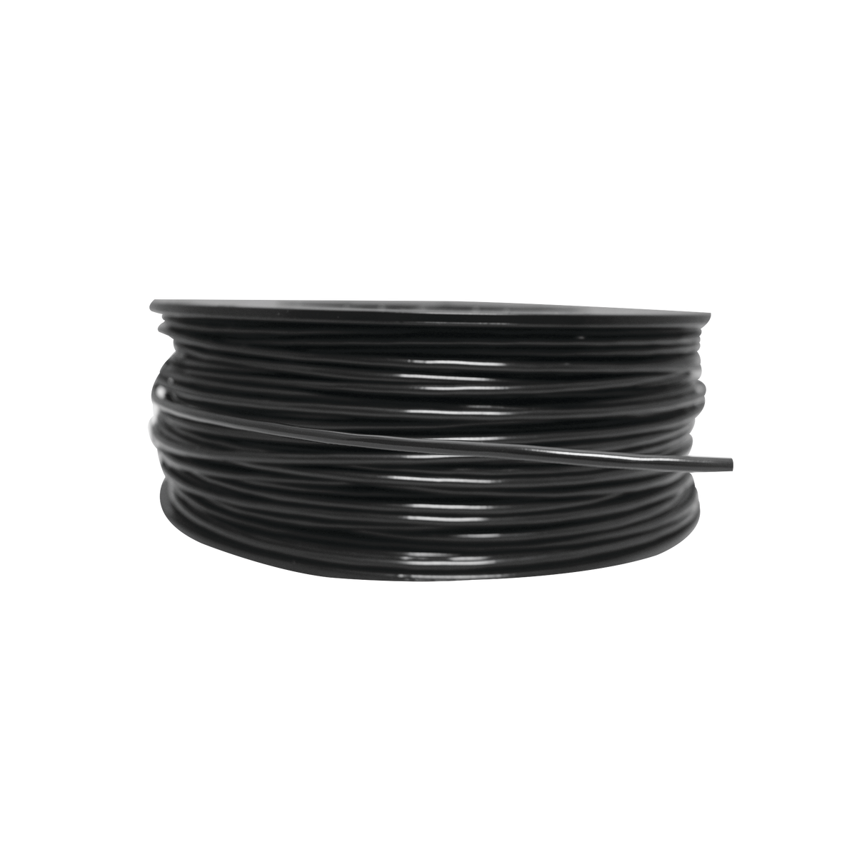 Bobina de 152 Metros de Cable Detector de Calor | Temperatura Fija 185° | Recubrimiento de Nylon Negro Para Aplicaciones en Exterior | Con Guía Acerada