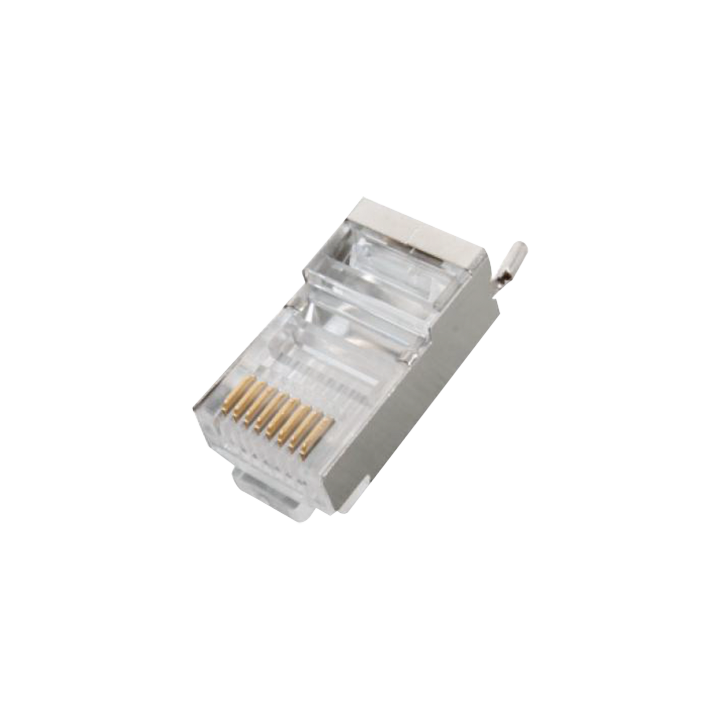 Conector RJ45 para Cable FTP/STP Categor�a 5E - Blindado con Pin a Tierra