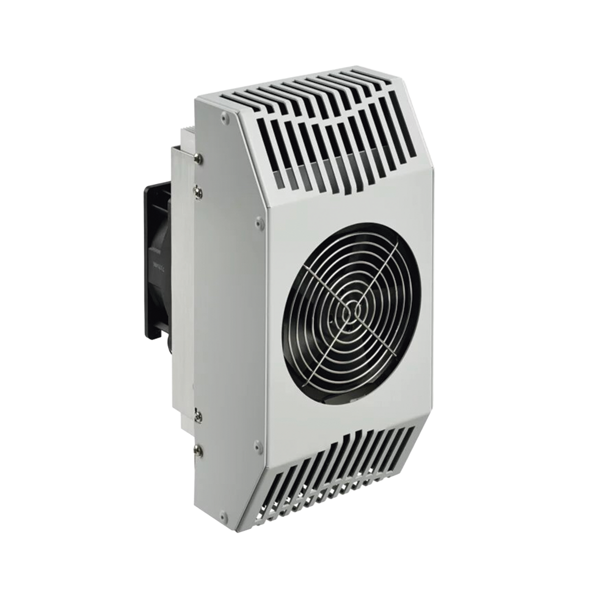 Refrigerador Termoeléctrico / 24V DC / 52W (178 BTU/h) / Interiores y exteriores / Efecto Peltier / Enfriamiento y Calentamiento / Acero Gris RAL 7035 / Montaje Vertical-Horizontal / -40°C a 55°C (-40°F a 131°F)