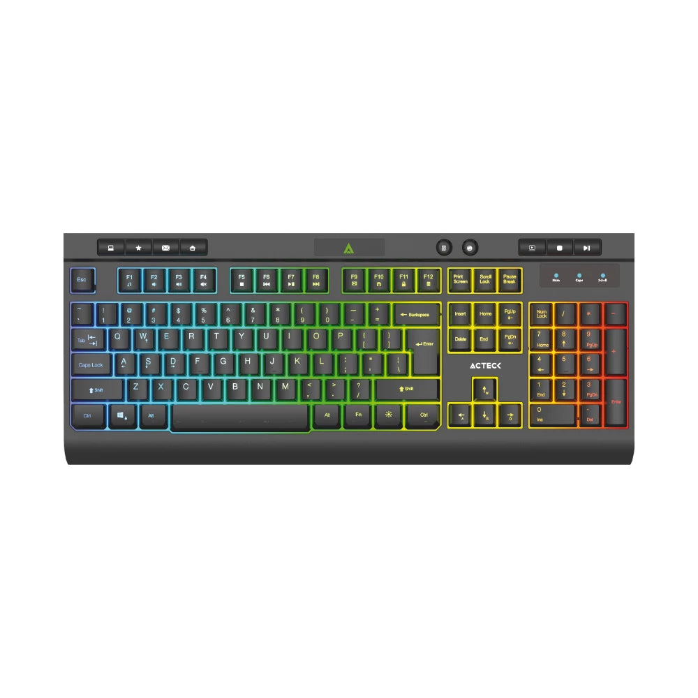 Teclado Gamer Alámbrico LED ACTECK TA477G