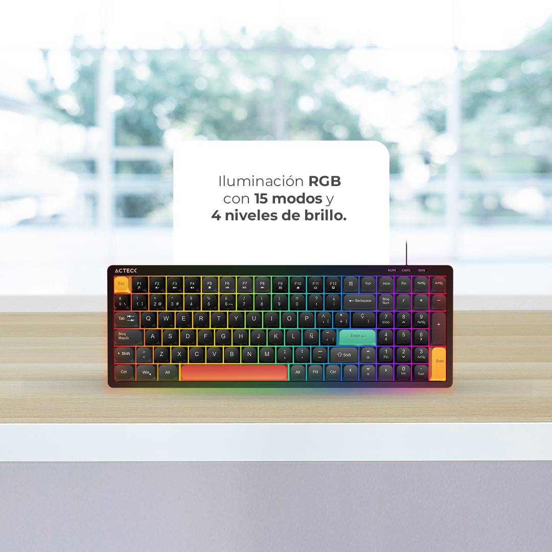 Teclados Gaming ACTECK TA780 - Vista 4