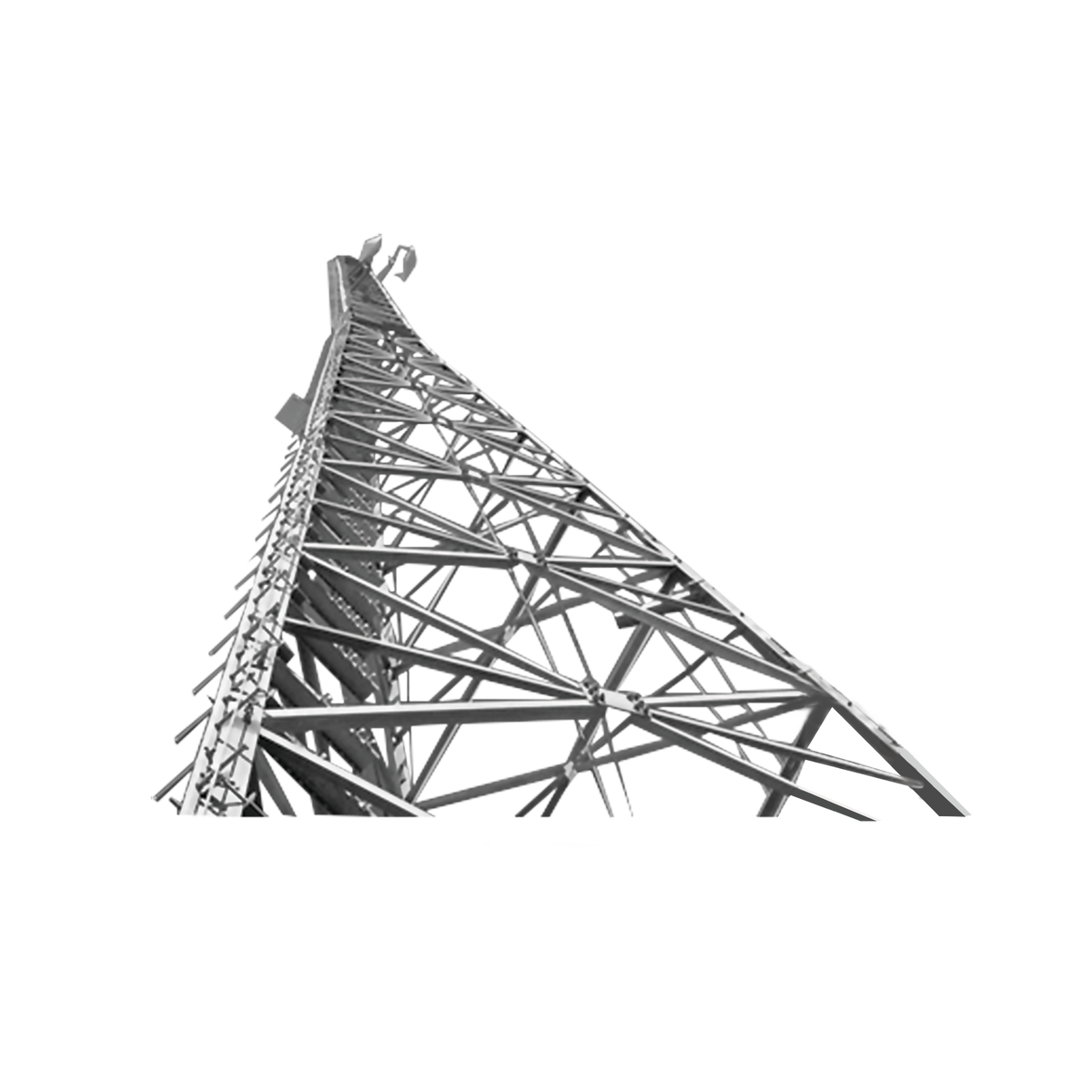 Torre Autosoportada. 60ft (18.28m) SuperTitan S100 Galvanizada (incluye anclaje)