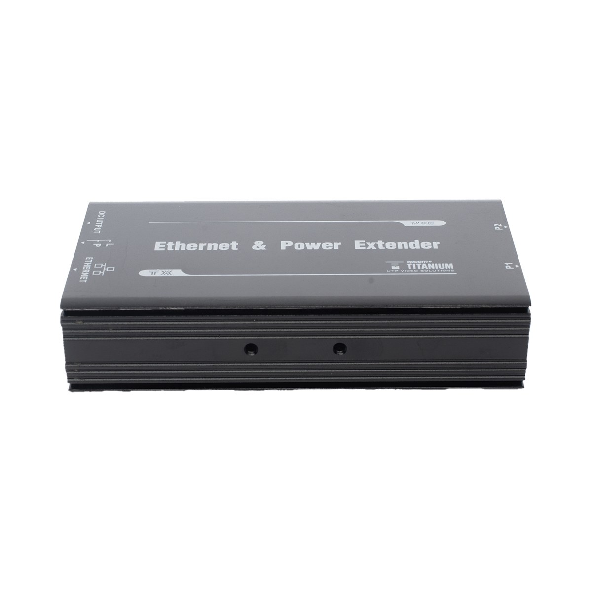 (POE 600 METROS) Transmisor para Extensor PoE TT-8001R / 1 Puerto para recepción de video y alimentación (PoE) / IDEAL PARA DOMOS Y CAMARAS IP / Conexión en Cascada / Soporta PTZ´s de 60 W / Soporta IEEE802.3af/at