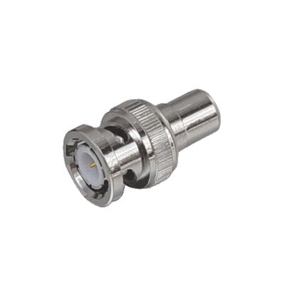 Adaptador en L�nea para 75 Ohm, de Conector BNC Macho a RCA Hembra en Aplicaciones de Audio-Video para C�maras, Monitores y DVR's.