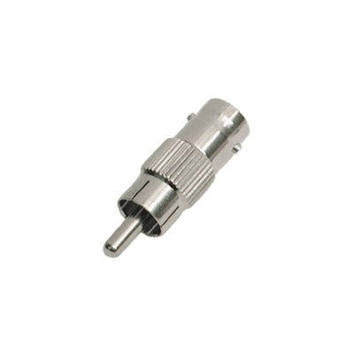 Adaptador en L�nea para 75 Ohm, de Conector BNC Hembra a RCA Macho en Aplicaciones de Audio-Video para C�maras, Monitores y DVR's.