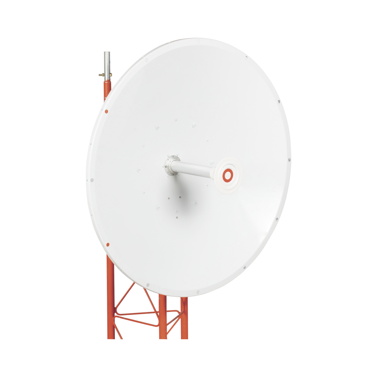 Antena direccional de 3ft, 4.9 a 6.5 GHz, Ganancia 34 dBi, Conectores N-hembra, Polarización doble, incluye montaje para torre o mástil
