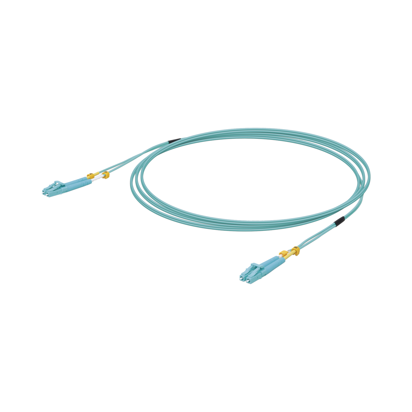 Jumper de Fibra �ptica Multimodo LC-LC Duplex 10 G, 50/125 OM3, Color Aqua, 3 Metros (9.84 Pies)
