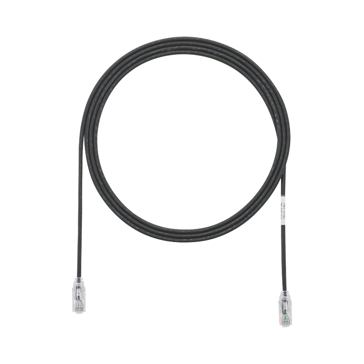 Cable de Parcheo TX6, UTP Cat6, Di�metro Reducido (28AWG), Color Negro, 3.05 Metros (10 Pies)