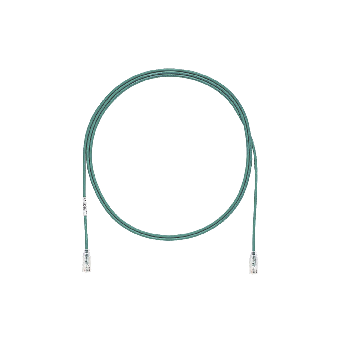 Cable de Parcheo TX6, UTP Cat6, Di�metro Reducido (28AWG), Color Verde, 3.05 Metros (10 Pies)