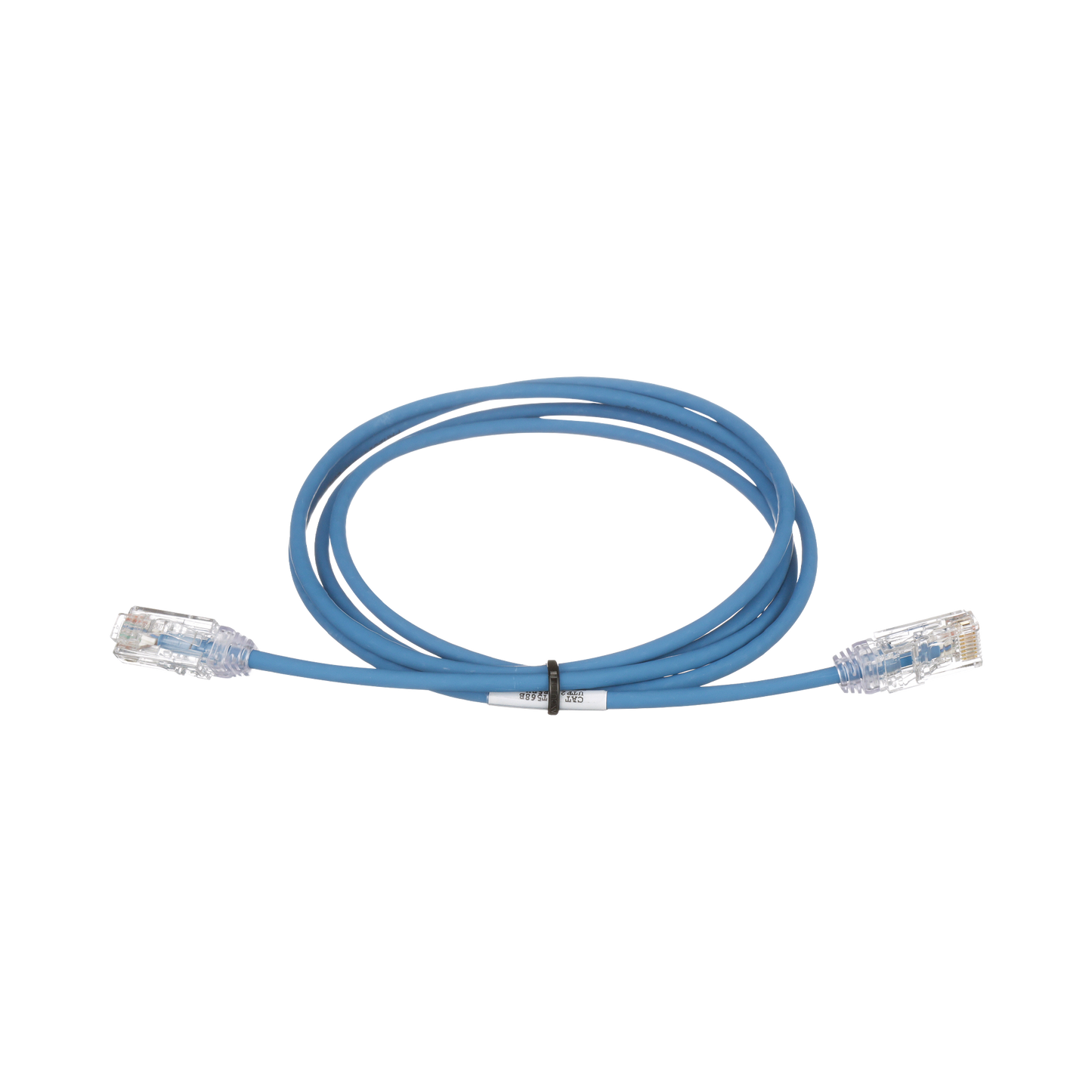 Cable de Parcheo TX6, UTP Cat6, Di�metro Reducido (28AWG), Color Azul, 0.91 metros (3 pies)