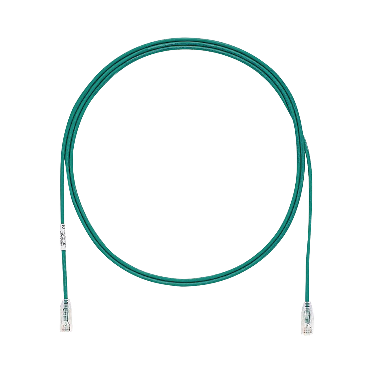 Cable de Parcheo TX6, UTP Cat6, Di�metro Reducido (28AWG), Color Verde, 1.52 Metros (5 Pies)