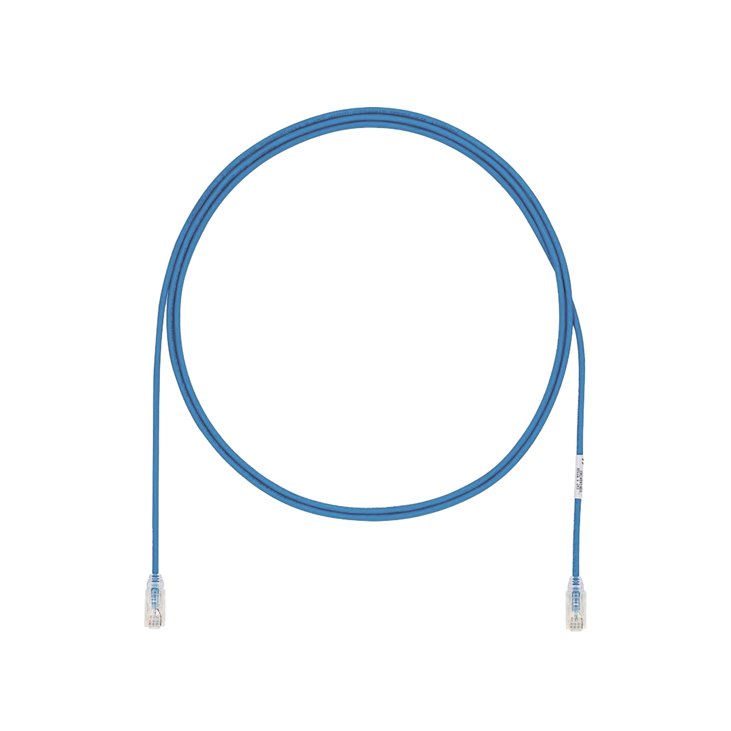 Cable de Parcheo UTP Cat6A, CM/LSZH, Di�metro Reducido (28AWG), Color Azul, 3 Metros (9.84 Pies).