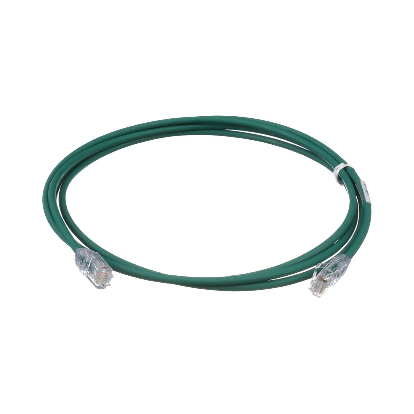 Cable de Parcheo UTP Cat6A, CM/LSZH, Di�metro Reducido (28AWG), Color Verde, 1.52 Metros (5 Pies)
