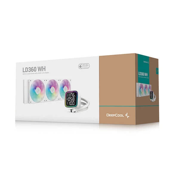 enfriamiento liquido DeepCool LD360 WH - Vista 5