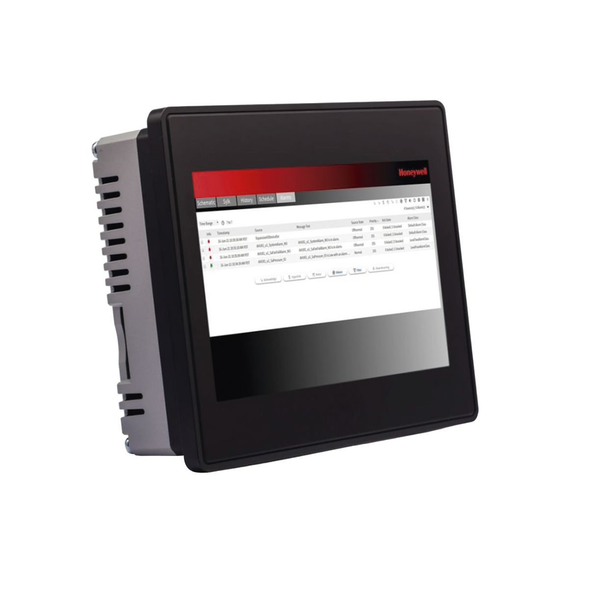 Pantalla tactil capacitiva de 7 pulgadas con Navegador HTML5 Chromium , IP66 , acceso directo al controlador