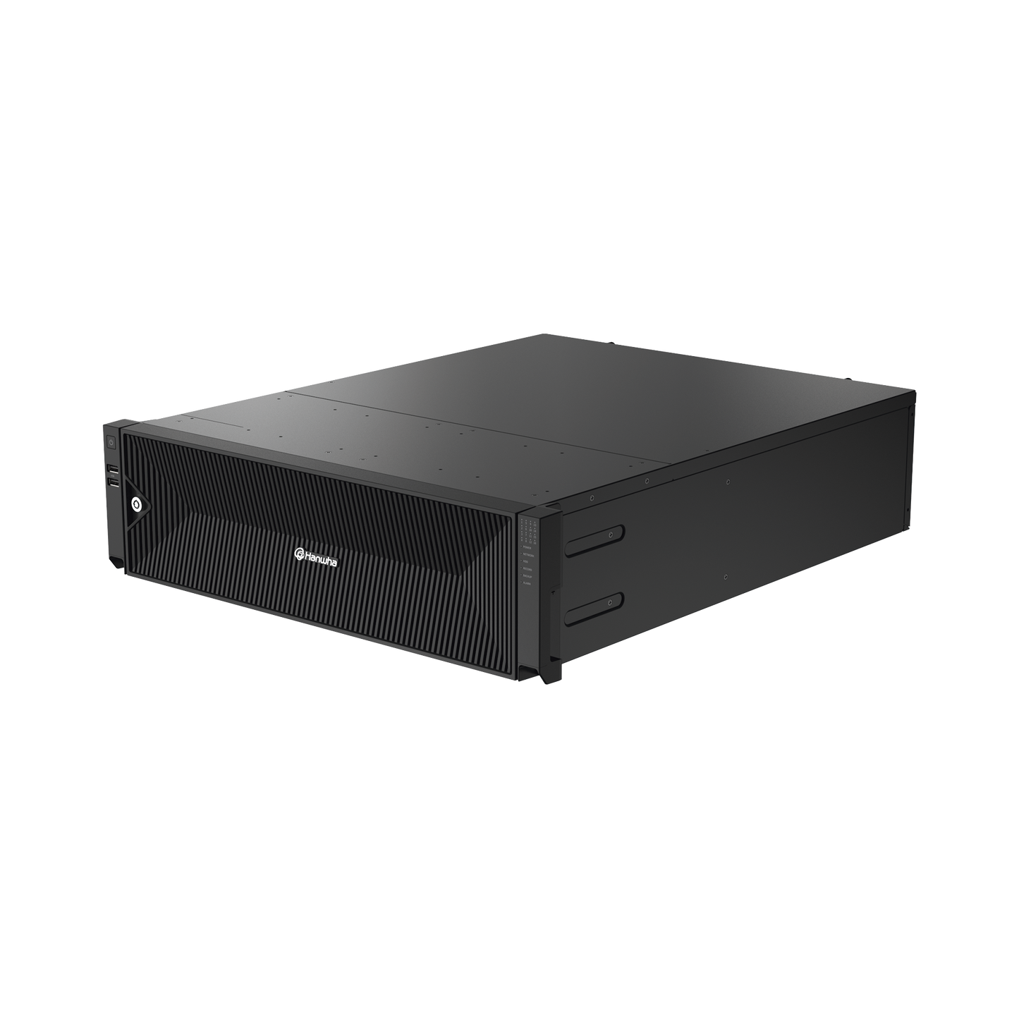 NVR de 64 canales / Hasta 32 MP / H.265 & Wisestream / Procesamiento 400 Mbps / 3 Puertos de Red / Raid 5-6 / 16 bahias para disco duro (no incluidos)