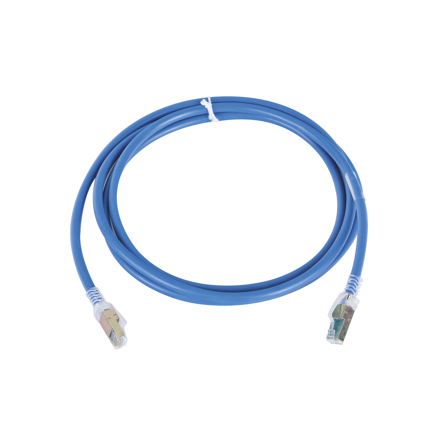 Patch Cord Z-MAX Cat6A UTP, CM, 2.13 Metros (7 Pies), Color Azul, Versi�n Bulk (Sin Empaque Individual)