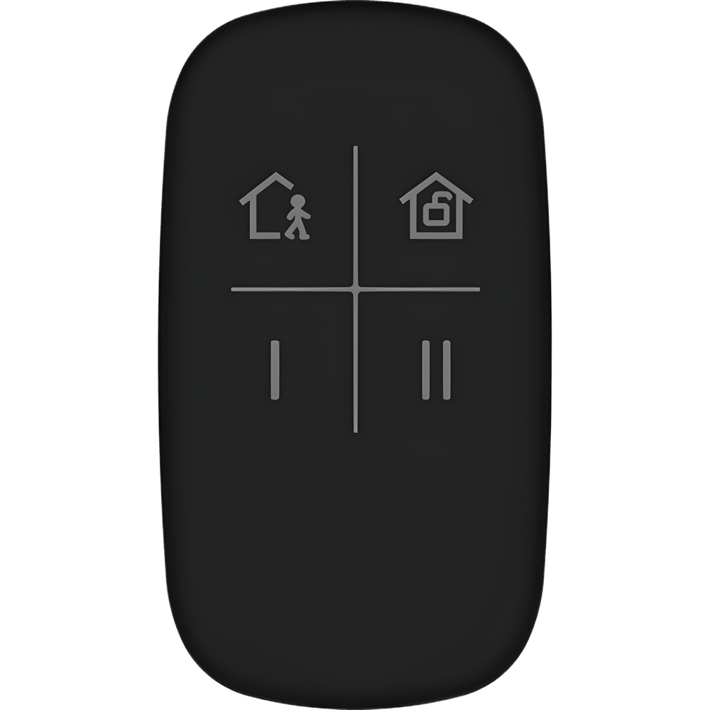(AX PRO) Control Remoto para Armado y Desarmado / Color Negro / Teclas con Funciones Programables