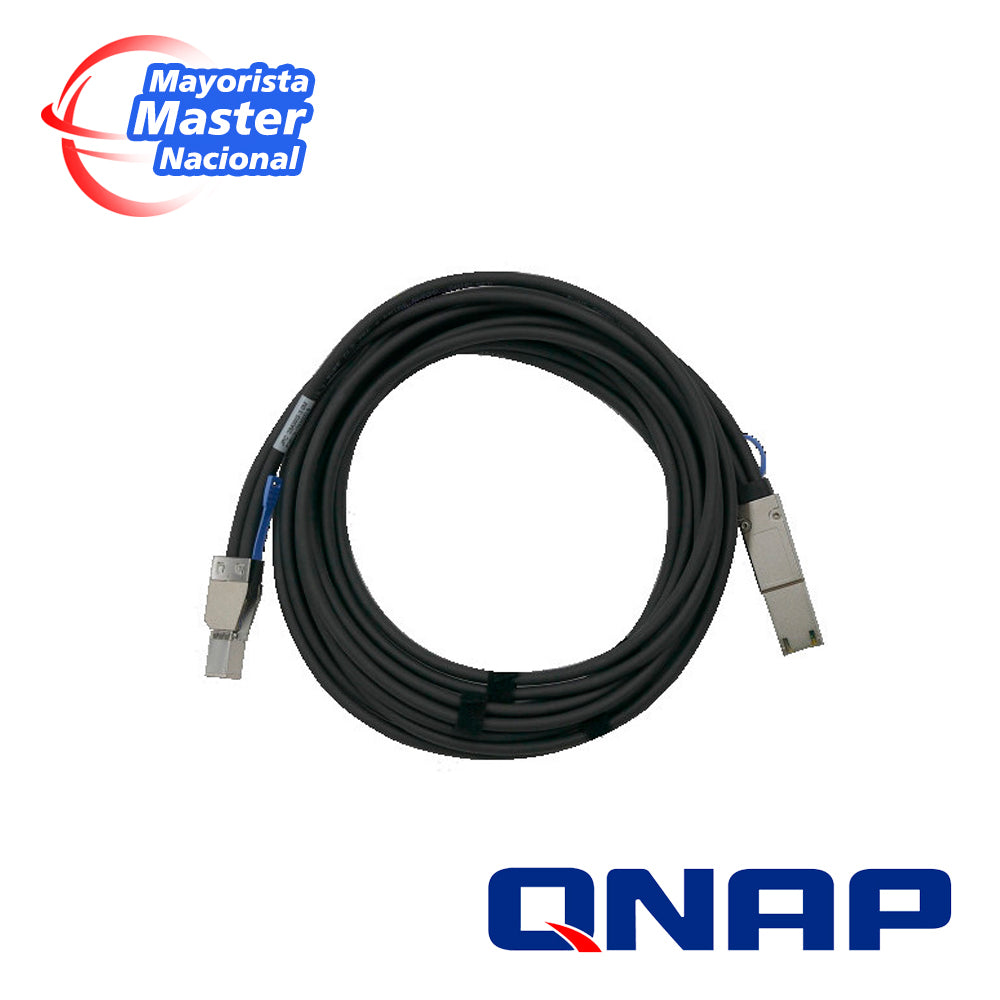 qnap cab-sas30m-8644-8088 mini sas cable (sff-8644 to sff-8088) 3.0m