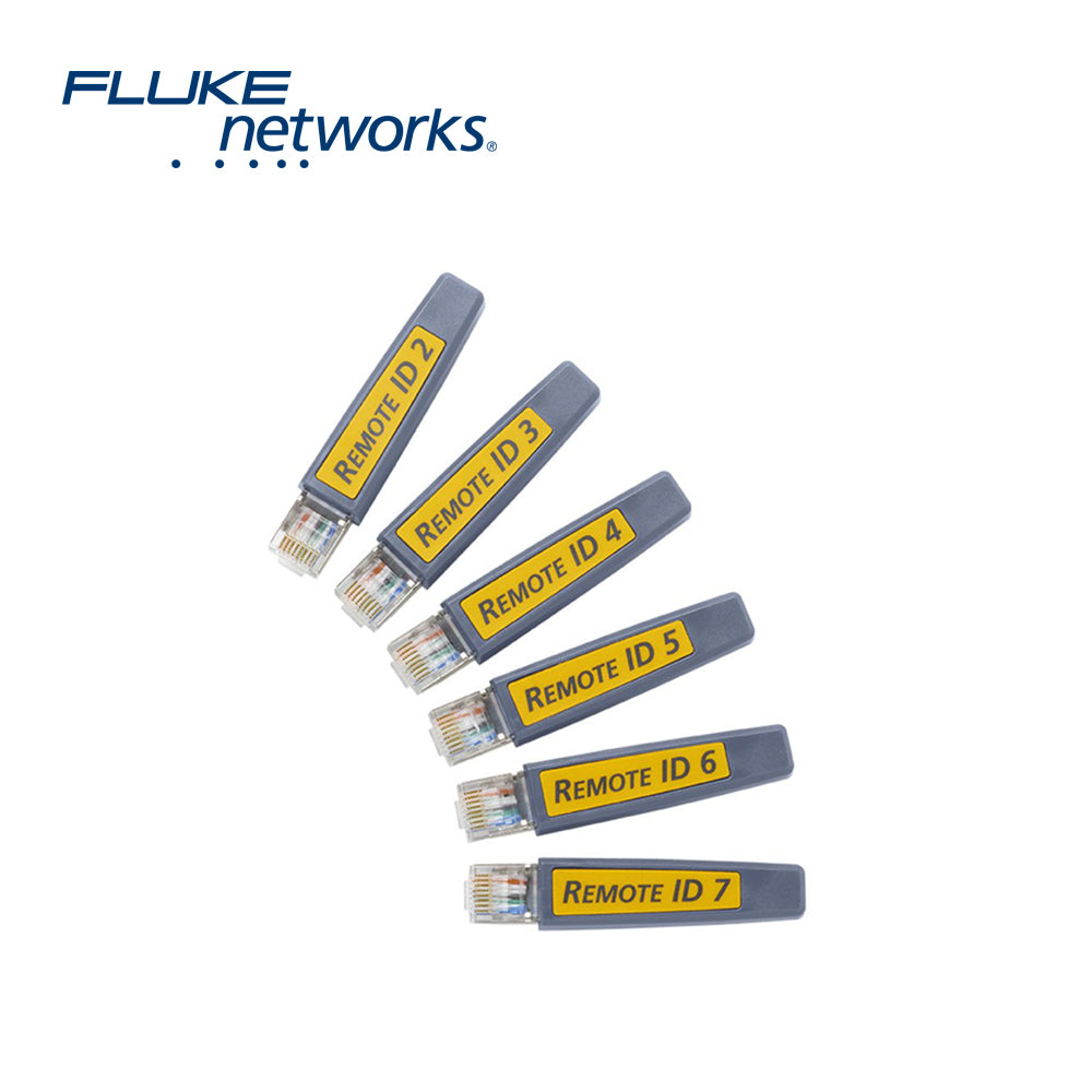 kit identificacion remota fluke networks remoteid-kit ideal para ms-poe con identificadores 2-7