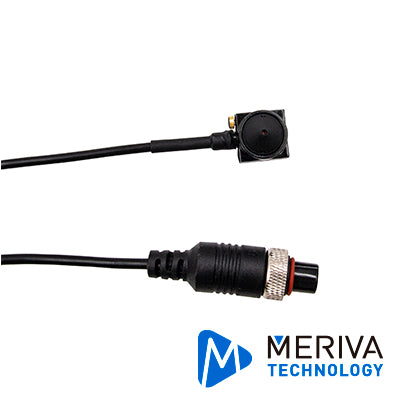 camara oculta tipo pinhole meriva technology mc409hd / 1.3mp / 3.7mm / ip54 / conector din 4 pines / 12 vcd / interior / microfono integrado