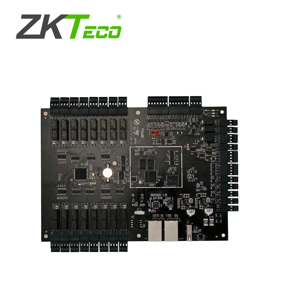 panel de control de elevador zkteco modelo ec16 con capcidad para 16 niveles compatible con expansora dex16 capacidad de 30000 huellas 100000 tarjetas 200000 eventos comunicacin tcp/ip necesita software zkcv security para administracion
