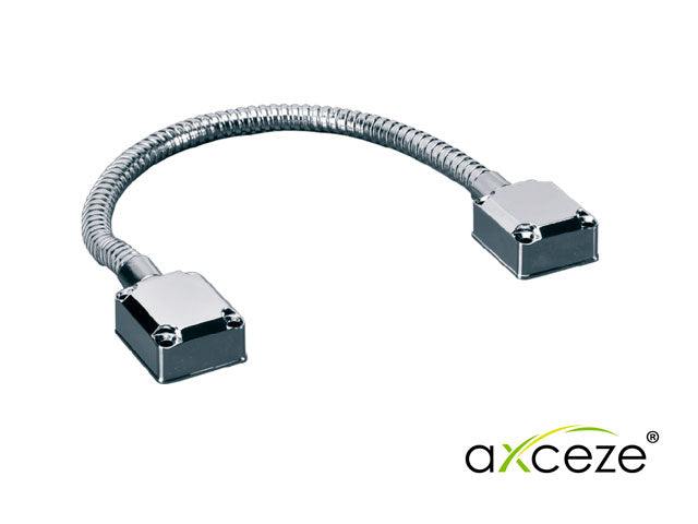 pasacables metalico axeceze ax-loop20 instalacion sobrepuesto diametro de 12.7mm ideal para proteger cables en zonas de posible aplastamiento