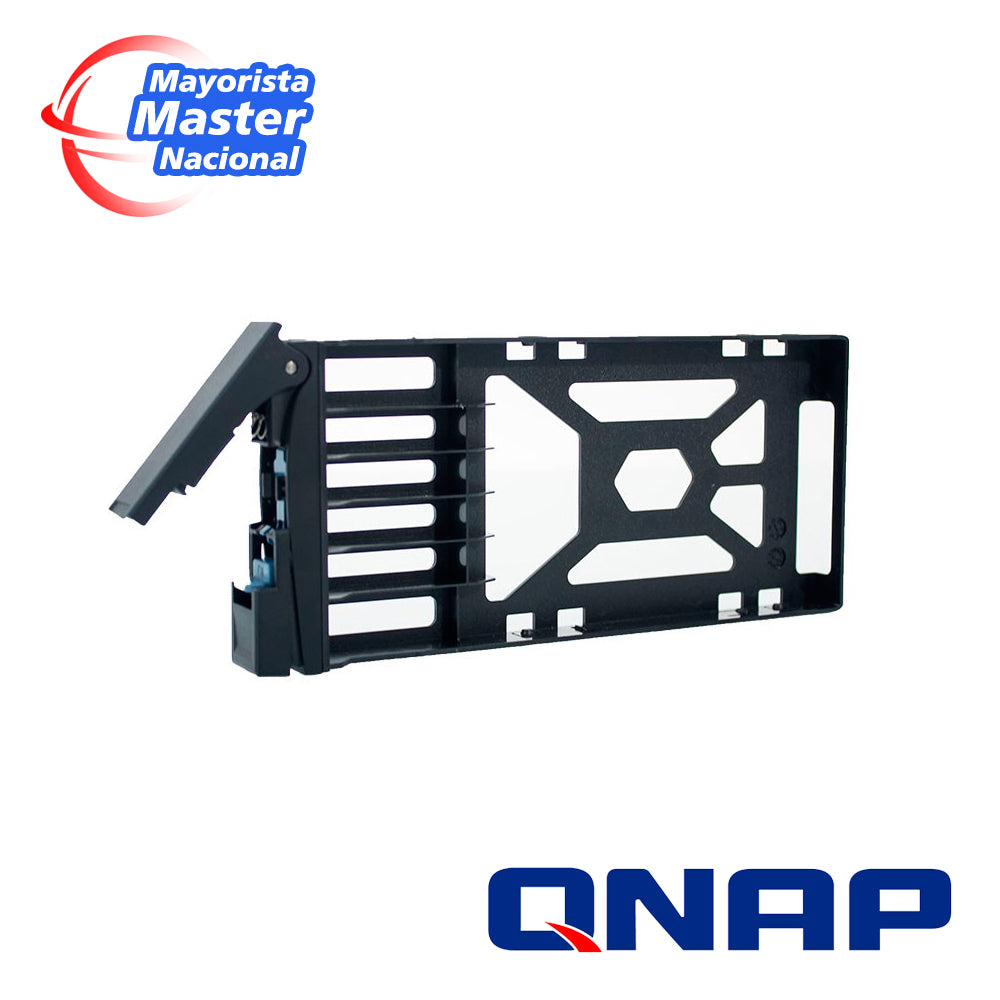qnap tray-25-nk-blk02 ssd tray for 2.5" drives without key lock black plastic
