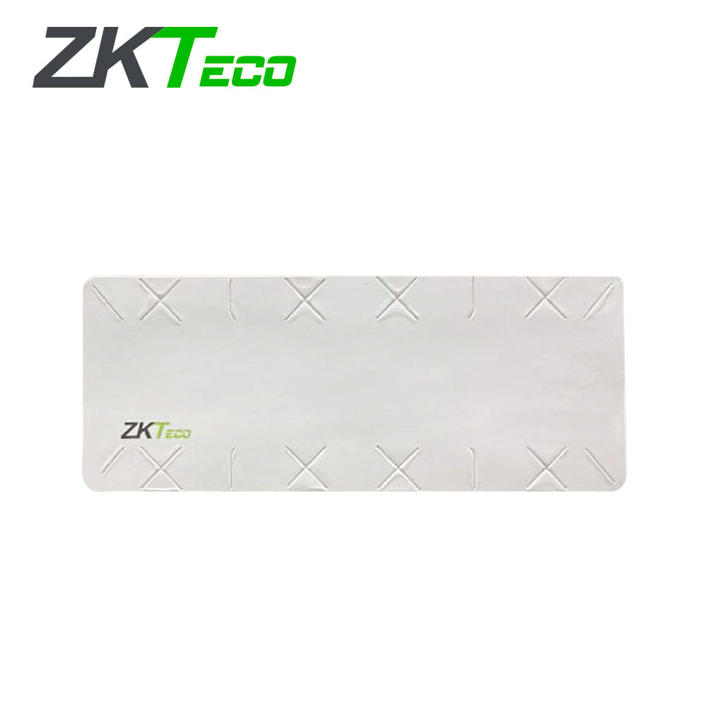 el tag uhf1-tag5 de zkteco cuenta con un codigo unico frecuencia de trabajo 860mhz-960mhz diseño anti transferencia se puede pegar en el parabrisas compatible con antenas vehiculares de zkteco u2000f y uhf 10f pro.