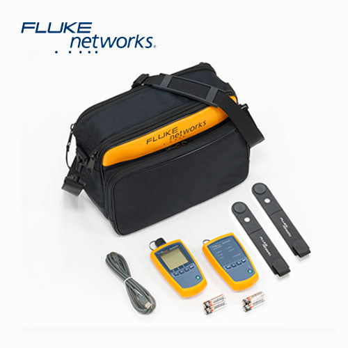 kit de verificacion simplifiber pro fluke networks ftk1000 para fibra multimodo pantalla lcd con fuente de 850/1300nm y medidor de potencia adaptador tipo sc