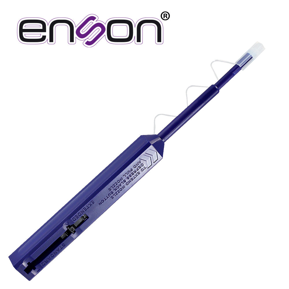 limpiador para conectores de fibra optica lc/mu (upc/apc enson ens-quickcleanlc estilo lapiz